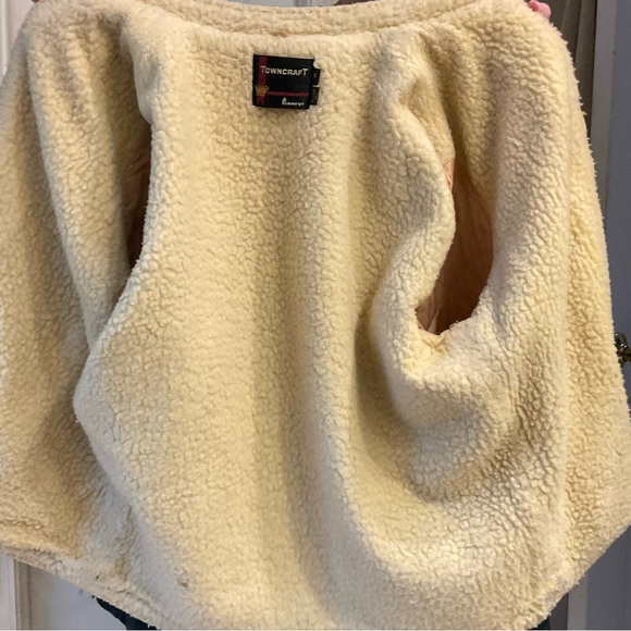 Vintage Jacket by Towncraft, Heavy Fleece Lining, Zip Front, Side Pockets, Sz S - Picture 12 of 15